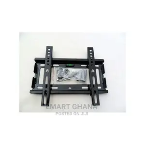 Flat Wall Bracket 26"-60" - Black