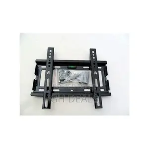 Flat Wall Bracket 26"-60" - Black
