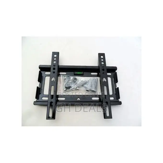 Flat Wall Bracket 26"-60" - Black