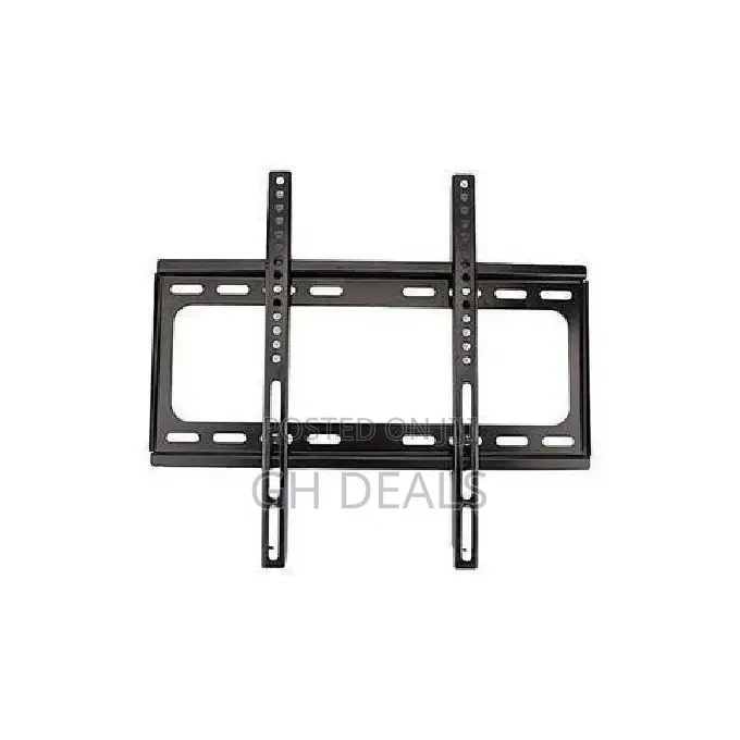 Flat Wall Bracket 26"-60" - Black