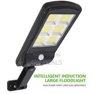 Solar Street Outdoor Led Lamp Flood Light - 200w - Black