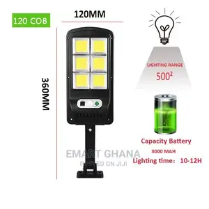 Solar Street Outdoor Led Lamp Flood Light - 200w - Black