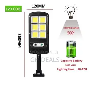 Solar Street Outdoor Led Lamp Flood Light - 200w - Black