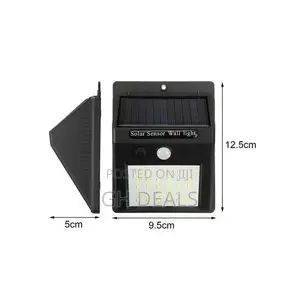 30 LED Solar Powered Wall Light Sensor Outdoor Security Lamp