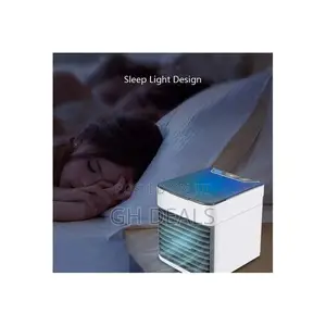 USB Mini Air Cooler - 10w-White/Black