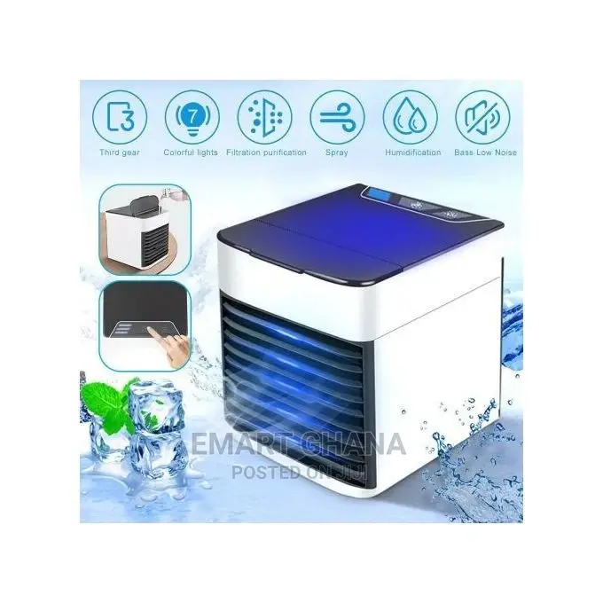 Usb Mini Air Cooler - 10w-White/Black