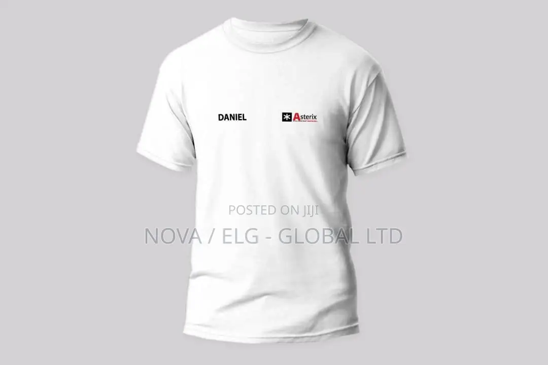 Customized Branded Shirts Round Neck T Office Shirts