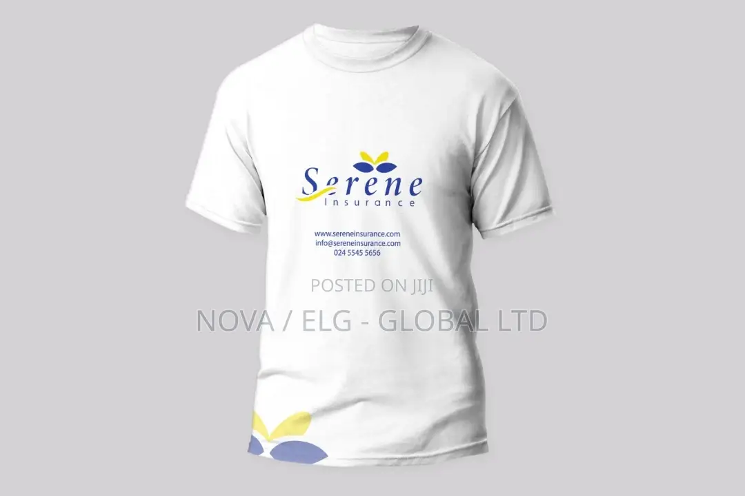Customized Branded Shirts Round Neck T Office Shirts