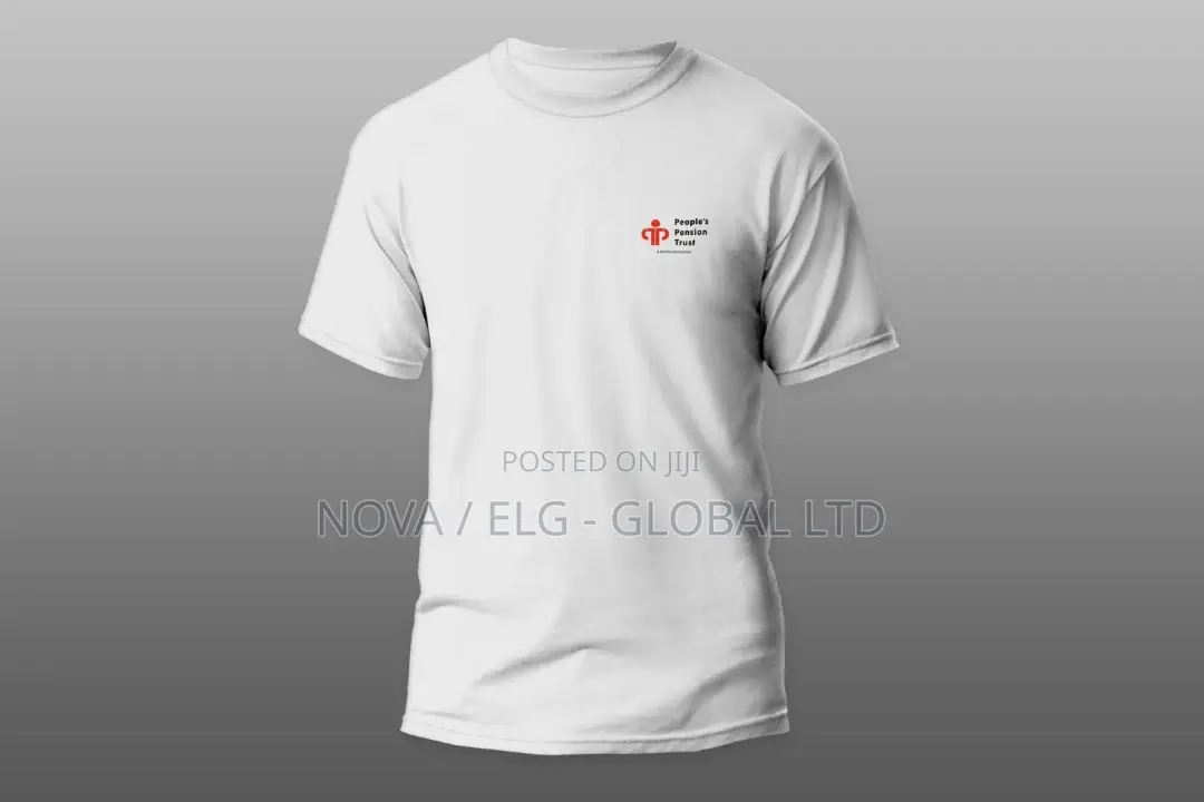 Customized Branded Shirts Round Neck T Office Shirts