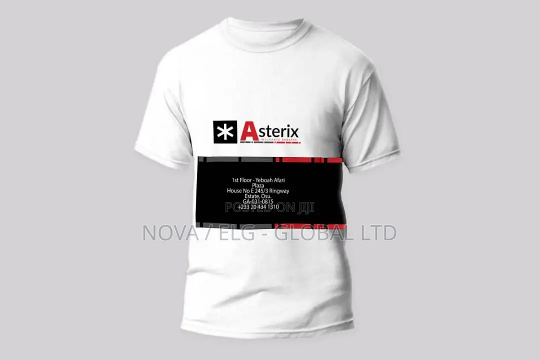 Customized Branded Shirts Round Neck T Office Shirts