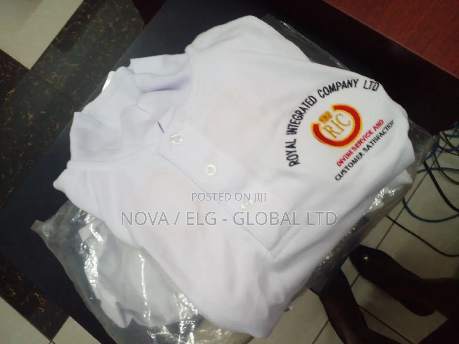 Customized Branded Shirts Round Neck T Office Shirts
