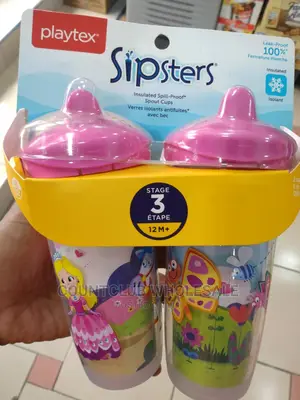 Playtex Baby Sipsters Spill-Proof Kids Straw Cups