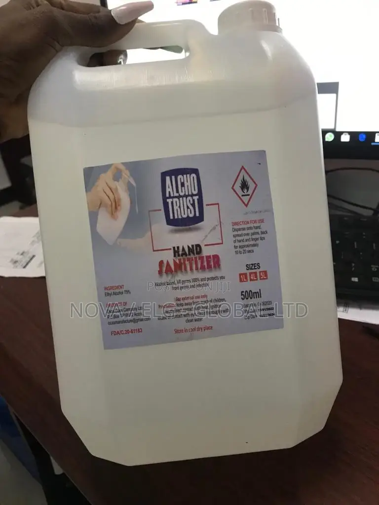 Sanitizer Gel With Alcohol Based