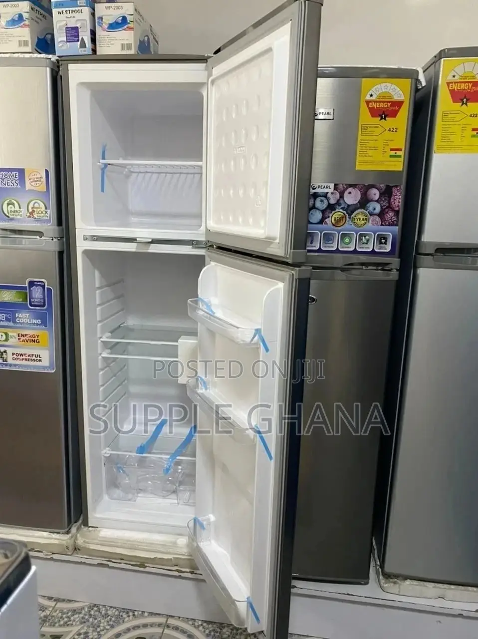 Pearl Fridge New Double 200ltrs Door Top Freezer Fridge