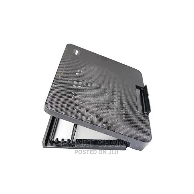 Laptop Cooler With Stand - Black