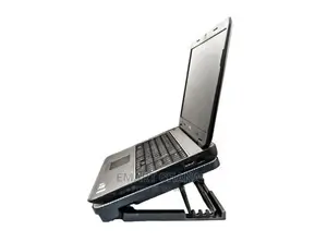 Laptop Cooler With Stand - Black