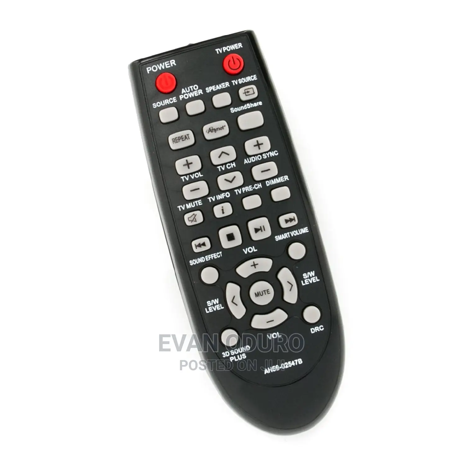 Samsung Sound Bar Remote