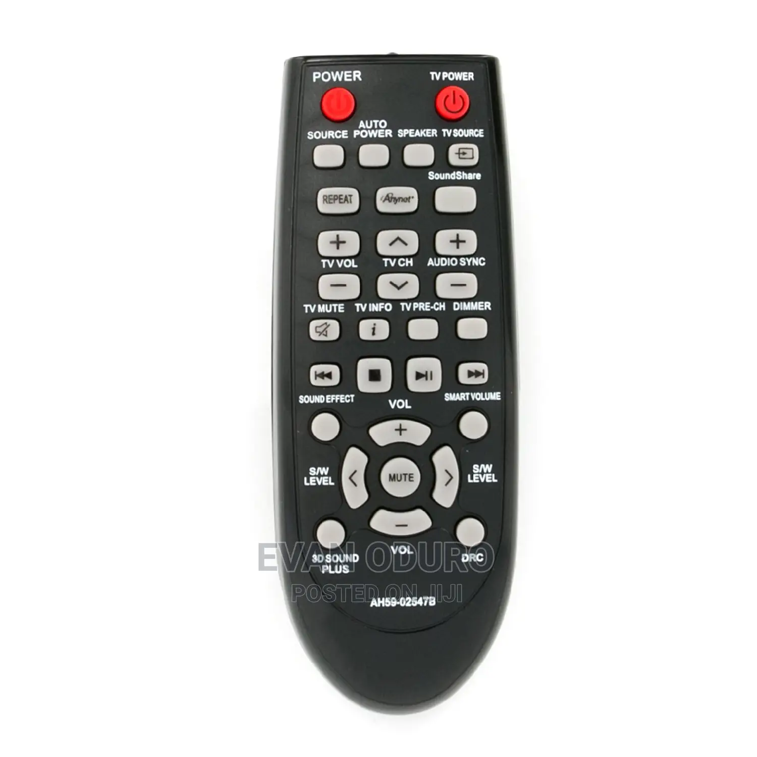 Samsung Sound Bar Remote