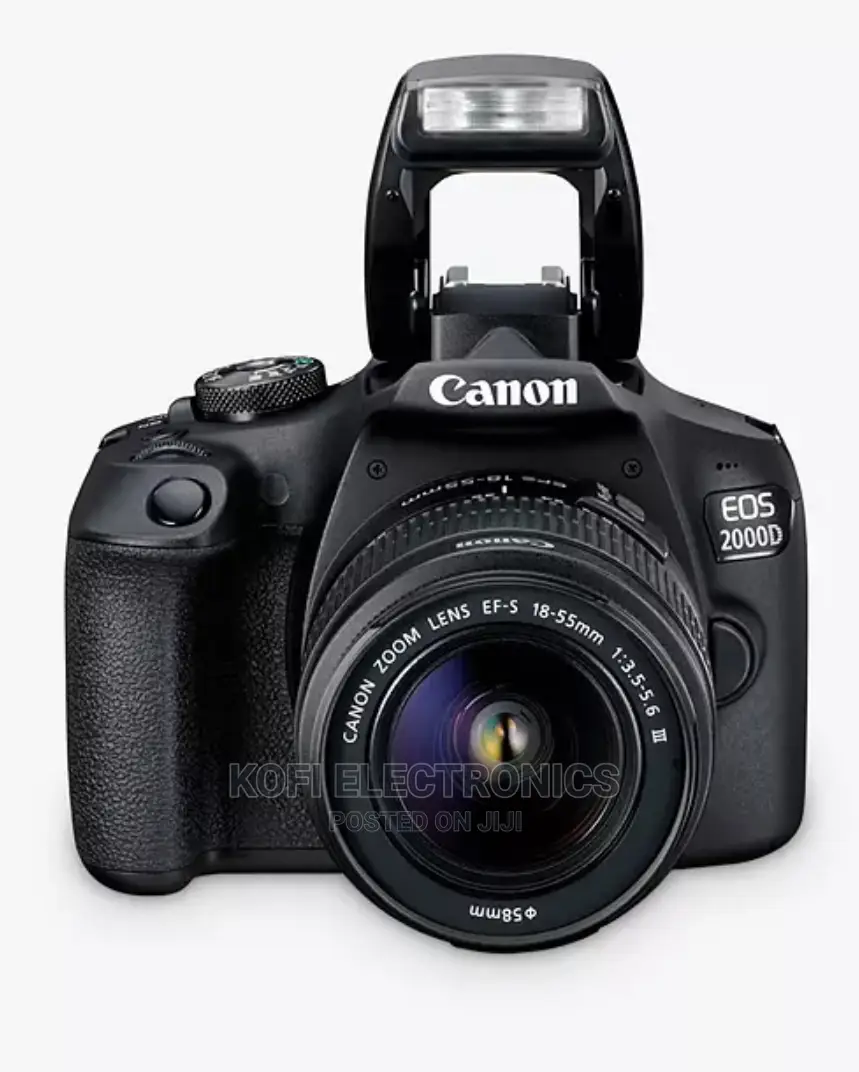 Canon Eos 2000d Digital Slr Camera With 18-55mm Iii Dc Lens