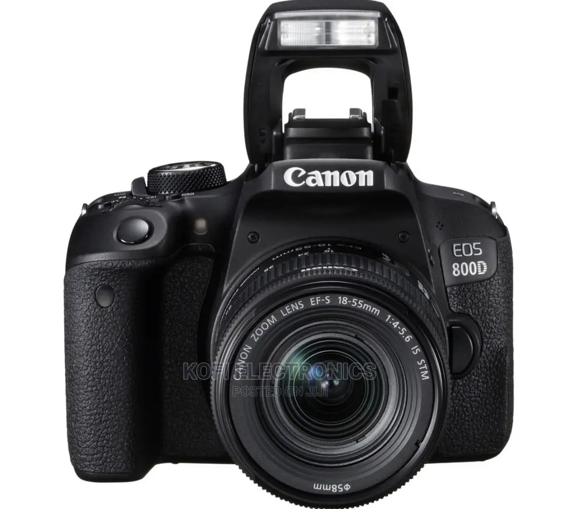 Canon EOS 800D DSLR Camera With 18-55mm Lens