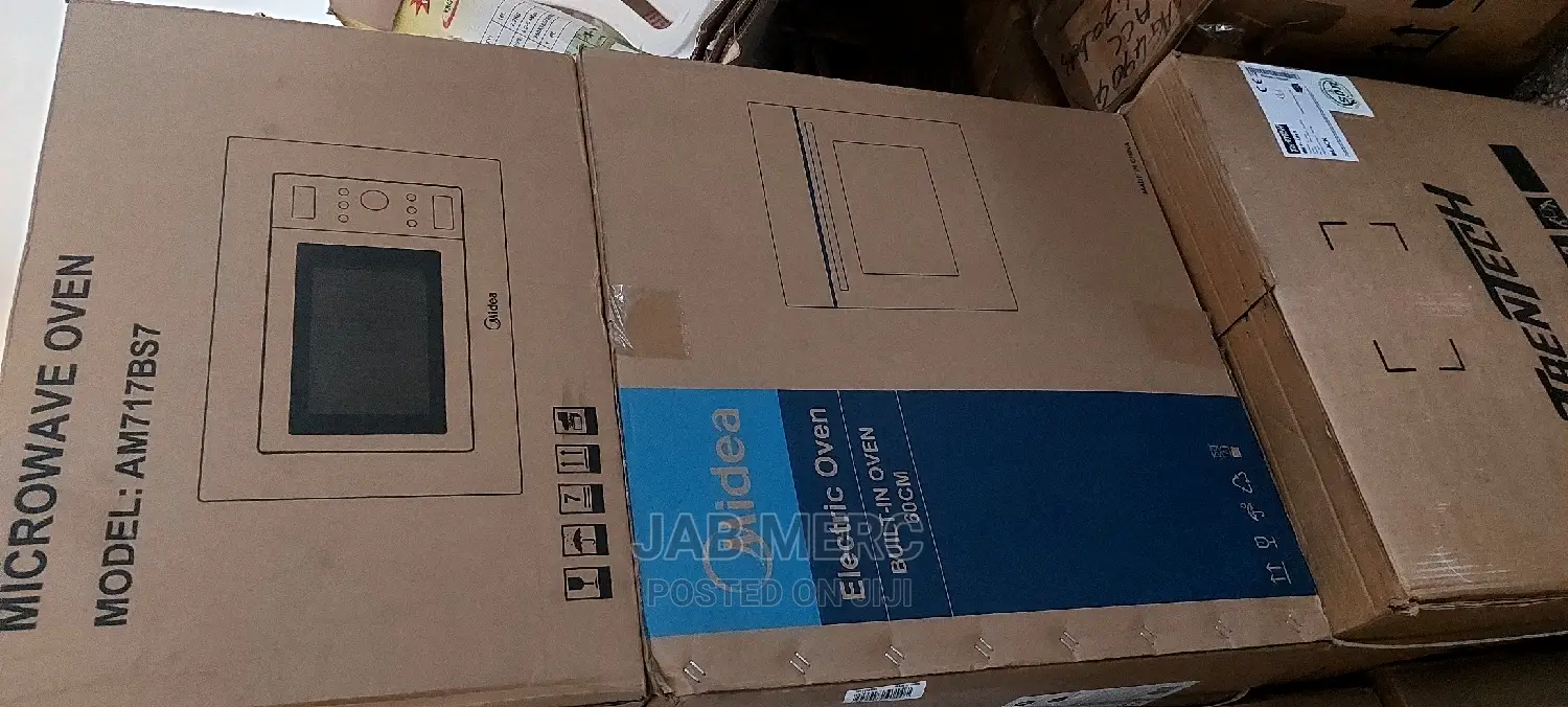 Save Big Promo Midea Oven and Microwave Oven Built in Stainless 2 Set