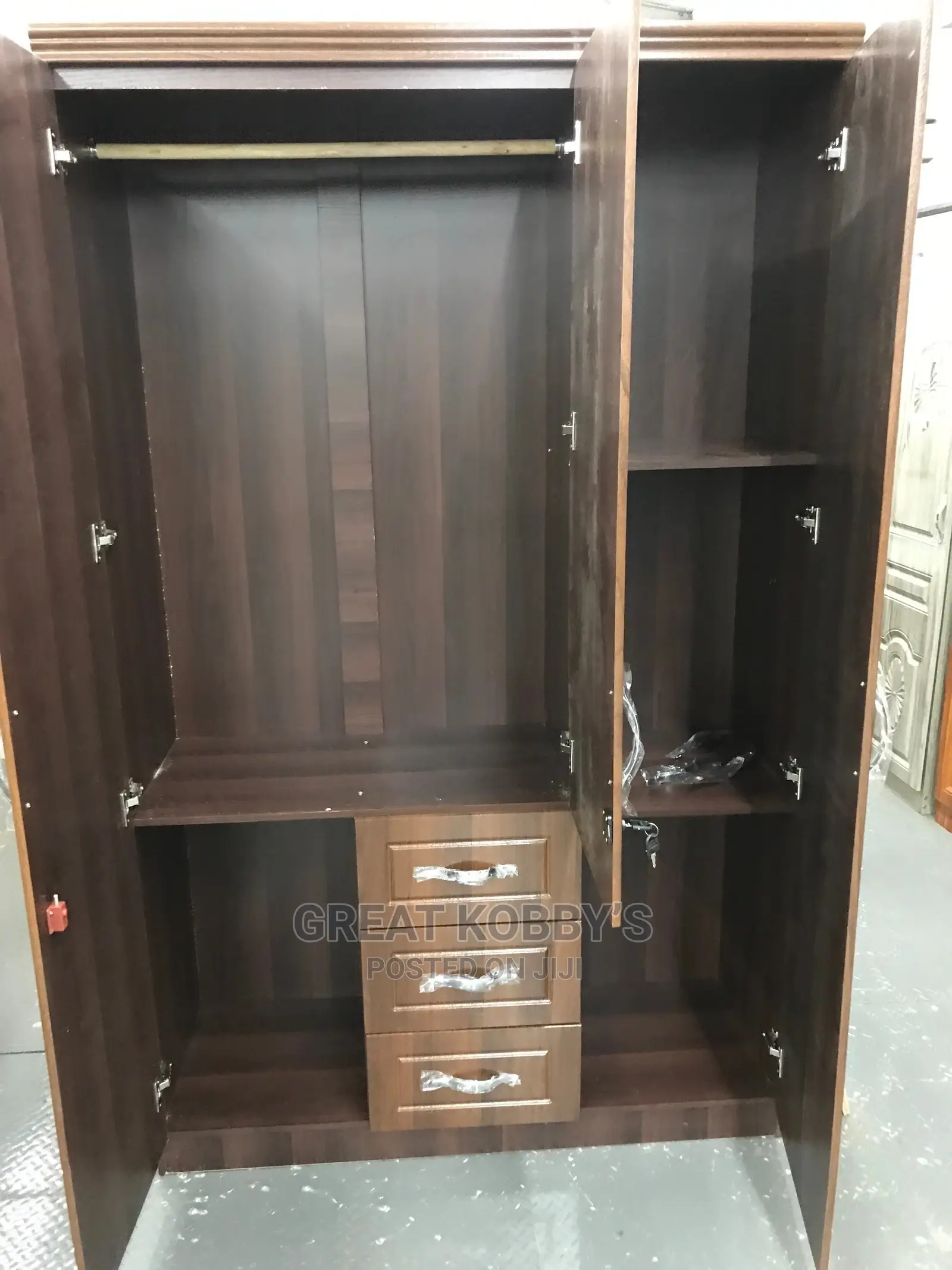 3 Doors Foreign Wardrobe