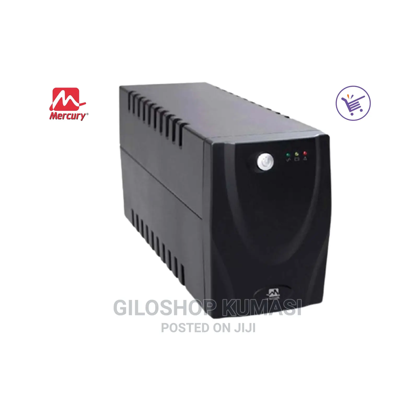 Mercury Elite 850va Pro Ups Backup Battery