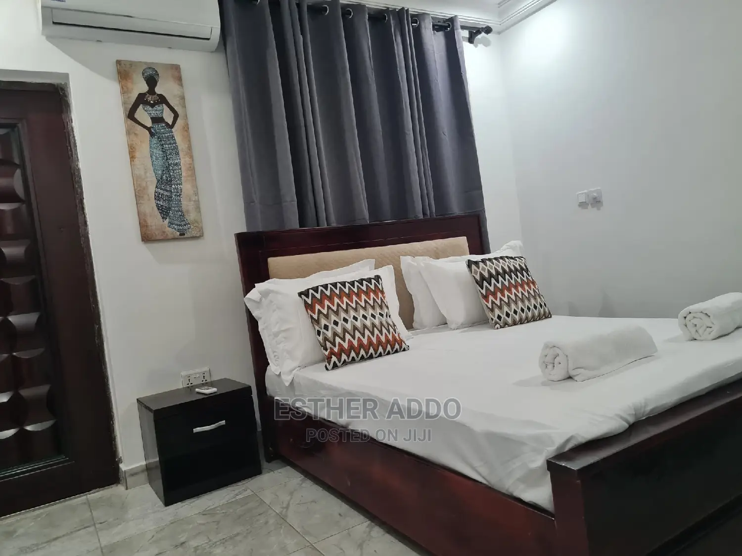 Furnished 3bdrm Apartment in Adenta for rent