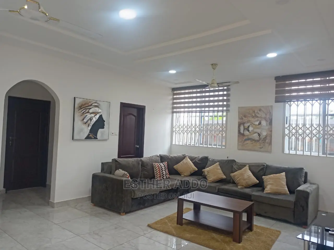Furnished 3bdrm Apartment in Adenta for rent