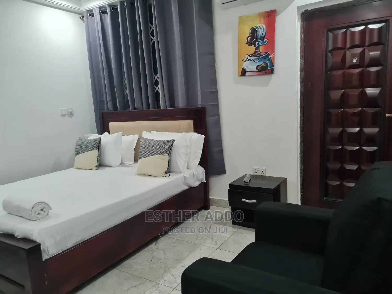 Furnished 3bdrm Apartment in Adenta for rent