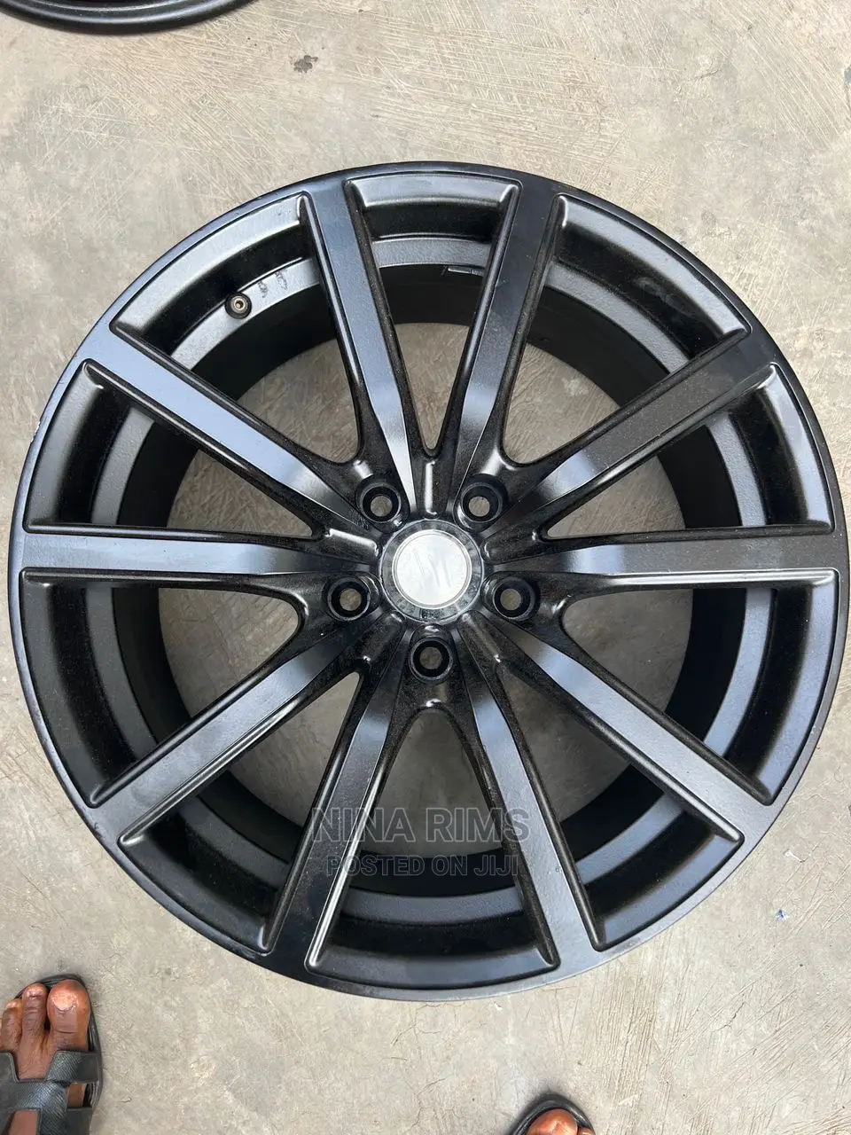 Home Used All Black Rims in Sizes