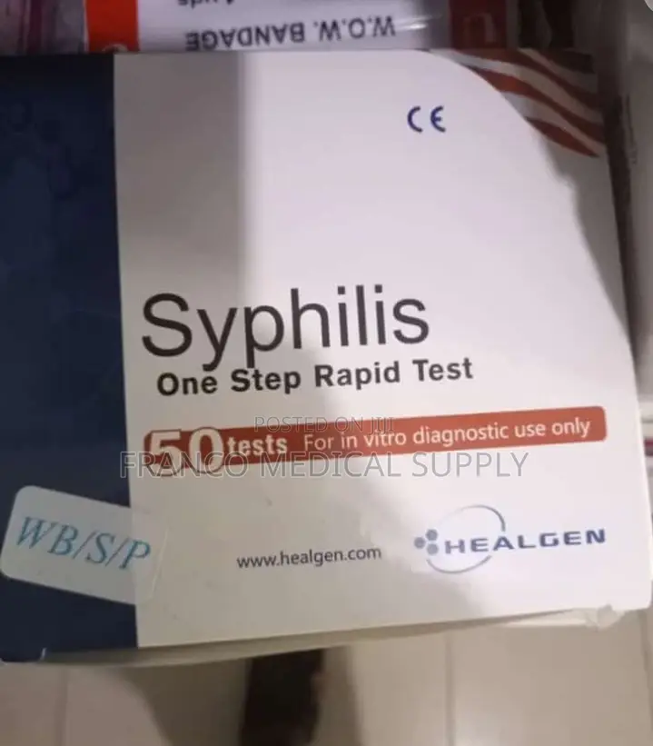 Syphilis Rapid Test (50p)