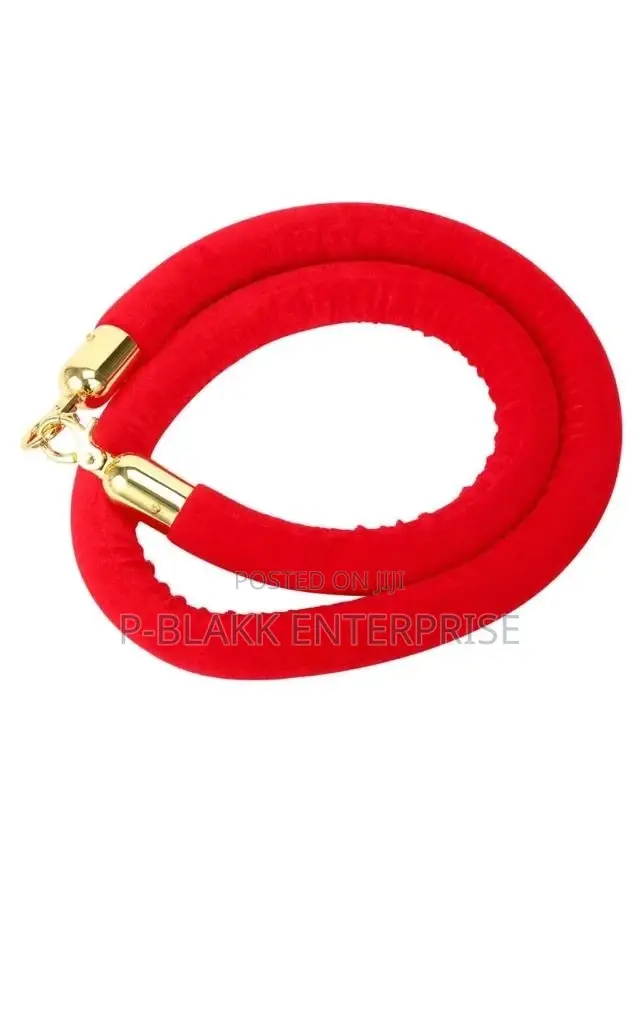 Velvet Rope Stanchion/Crowd Control Velvet Ropes