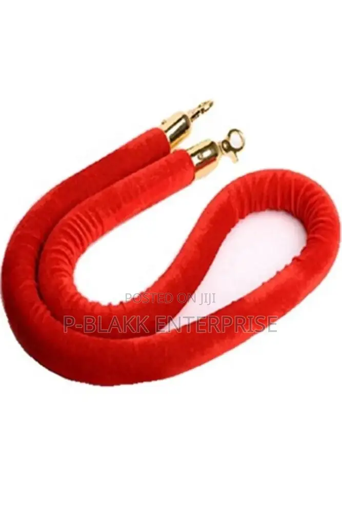 Velvet Rope Stanchion/Crowd Control Velvet Ropes