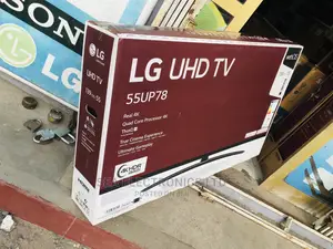 LG 55" Up77 4K Uhd LED TV With Magic Remote -