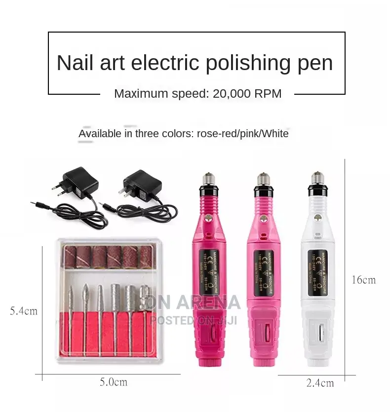 14pcs Grinding Nail Art Machine