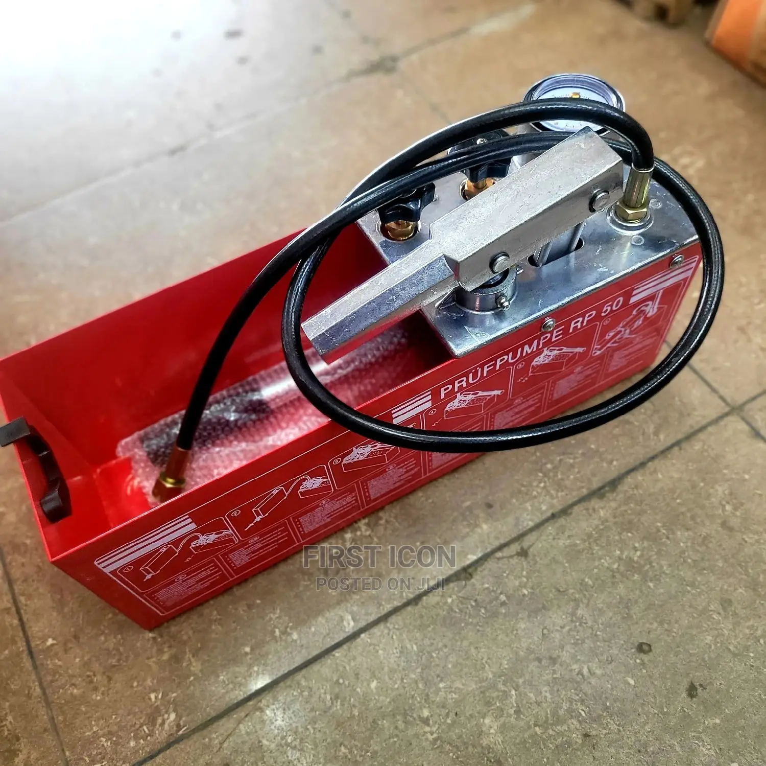 Manual Hydraulic Hydrostatic Pressure Test Pump