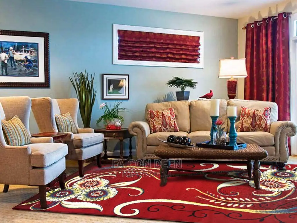 Original Vintage Hairy Center Carpet