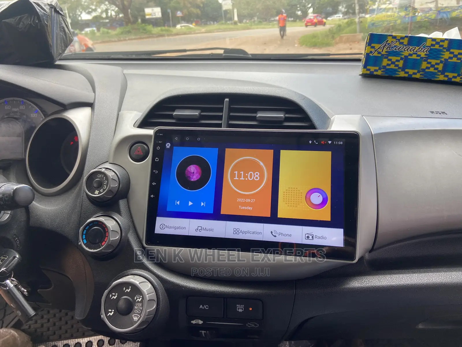 Honda Fit 2009 Android Screen