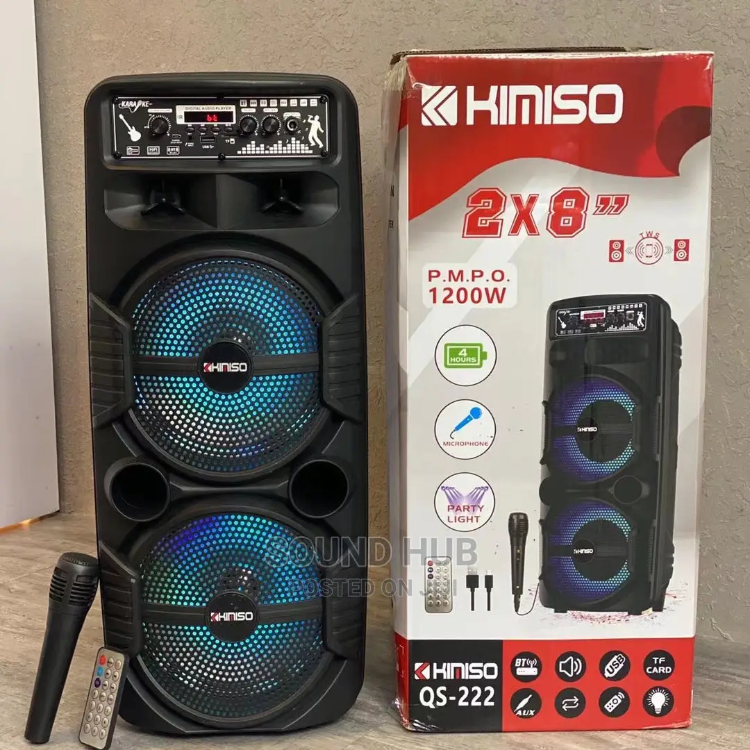 Kimiso 8”X 2 Trolley Speaker