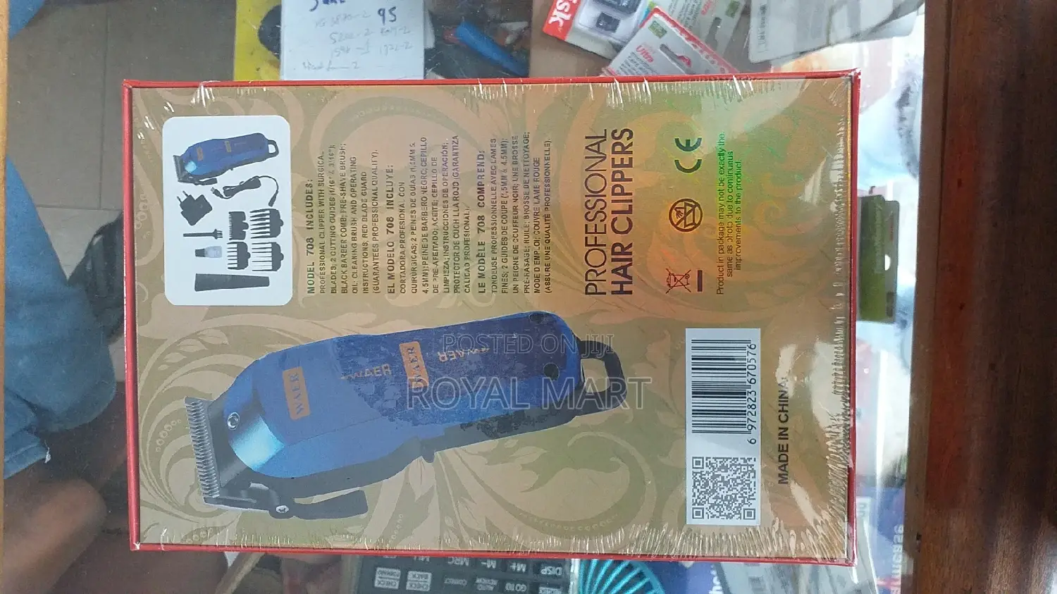 Cordless Wear Professional Hair Clipper