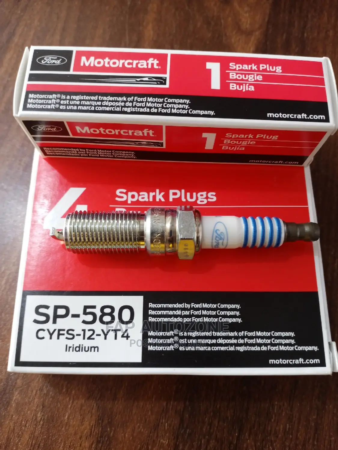 0284. Original Motorcraft Spark Plugs From Usa. Sp580