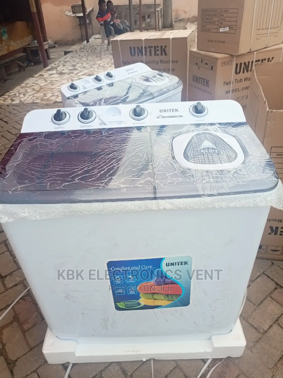 Unitek 12kg Twin Tub Washing Machine