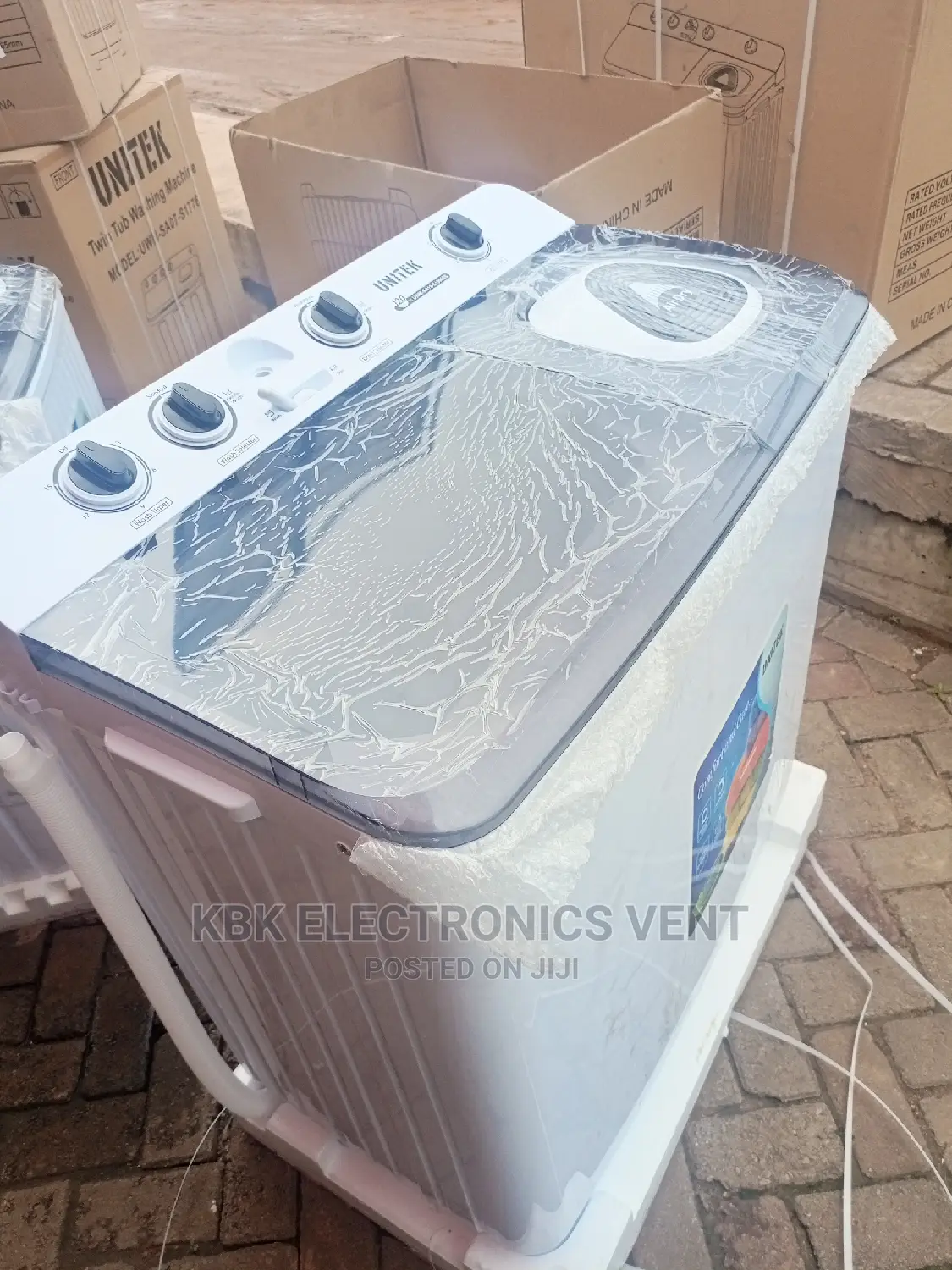 Unitek 12kg Twin Tub Washing Machine