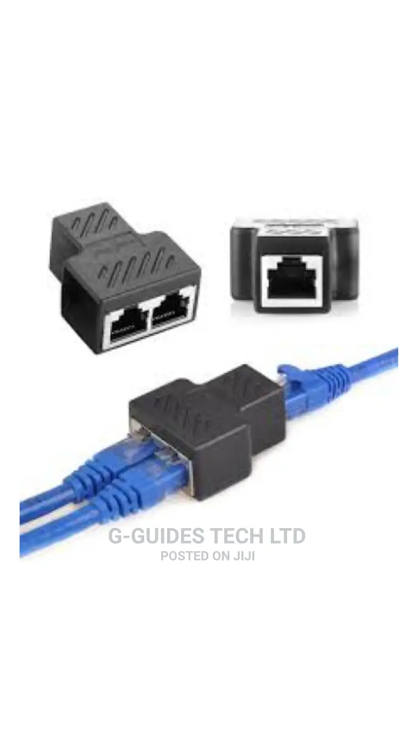 RJ45 Coupler Cat6 / Cat5e Network Cable Joiner 2in1 in Madina Networking Products, G