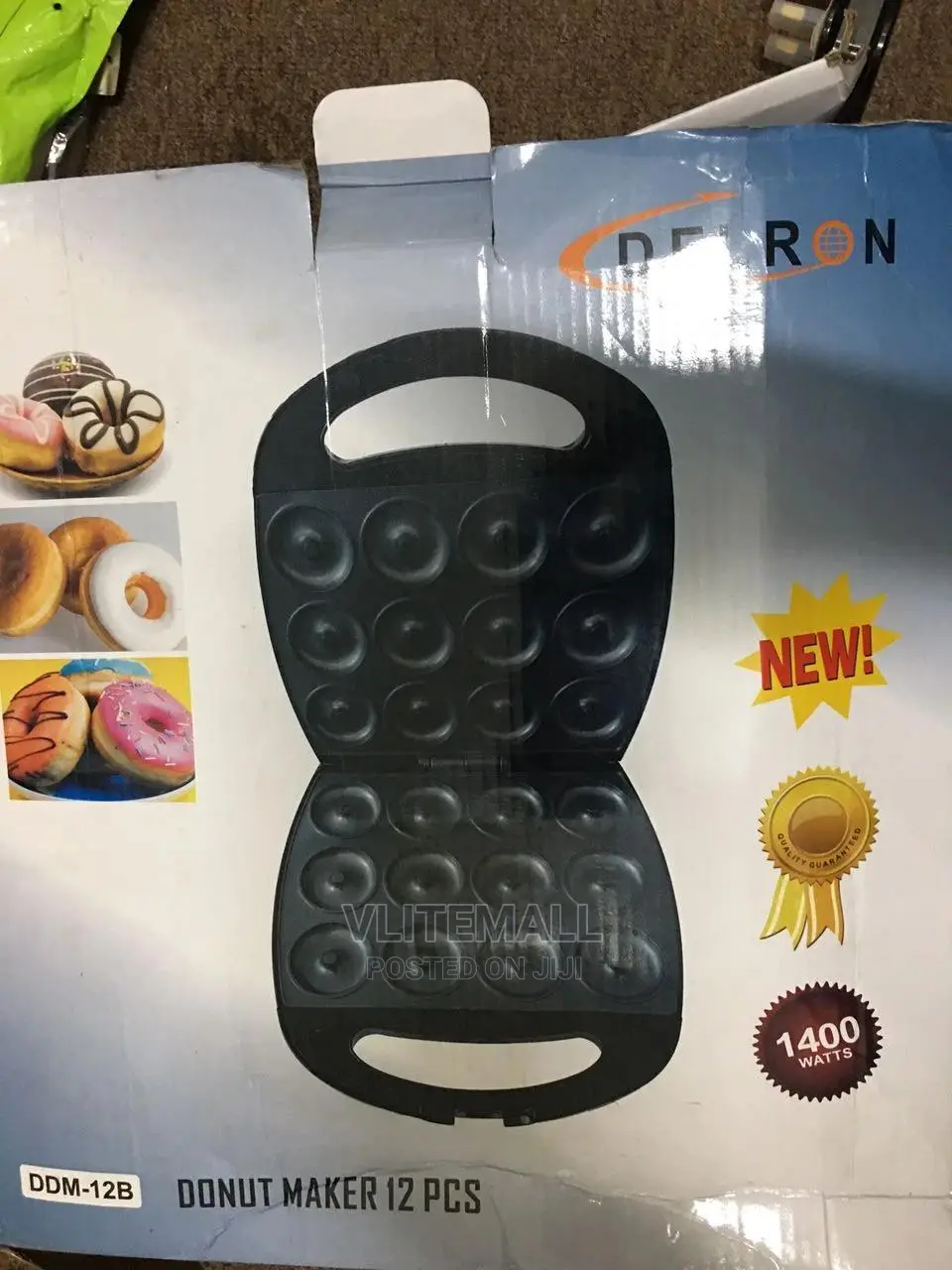 Delron 12 Piece Donut Maker [DDM-12B]