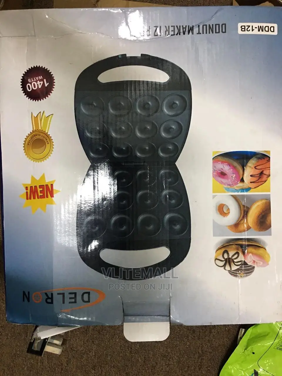 Delron 12 Piece Donut Maker [DDM-12B]