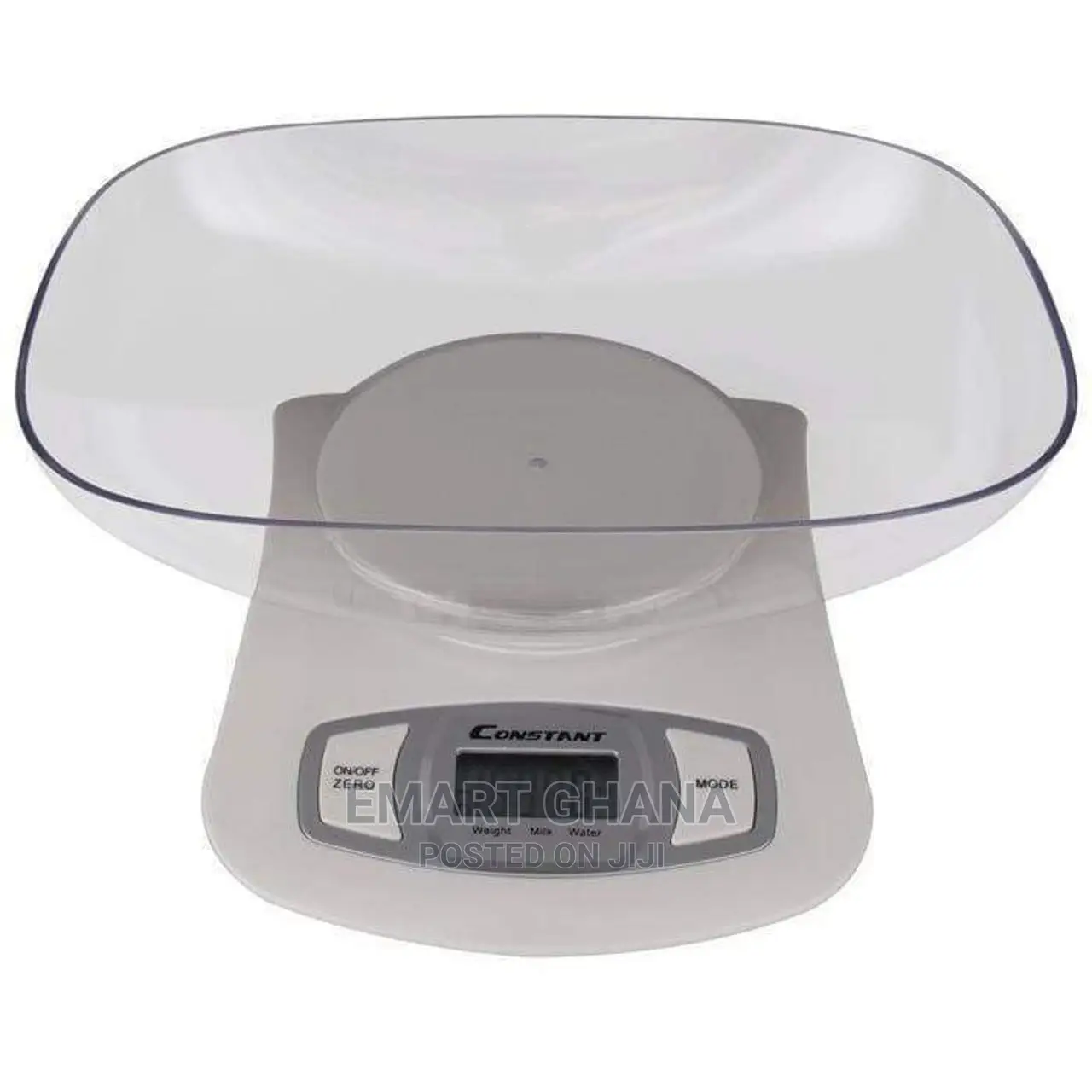 Constant Digital Kitchen Scale With Large Tray for Baking