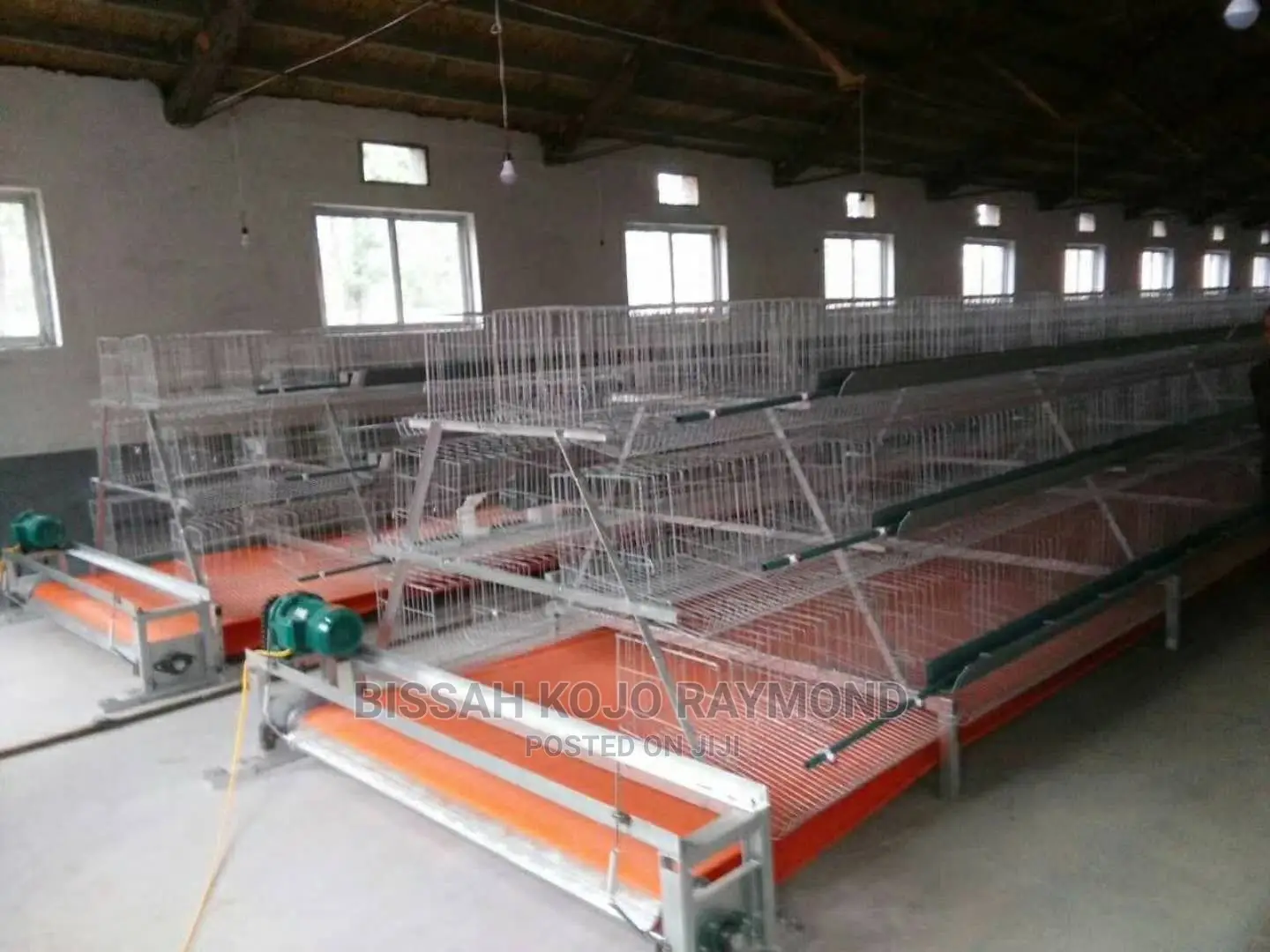 Battery Cage System Poultry House
