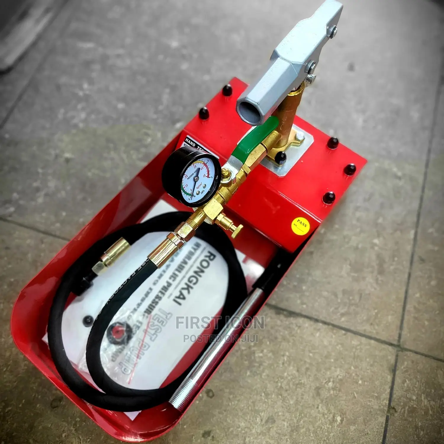 High Pressure Manual Powered Hydraulic Water Test Pump
